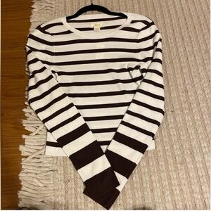Anthropologie Stripped Sweater NWT